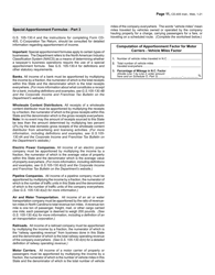 Instructions for Form CD-405 C-Corporation Tax Return - North Carolina, Page 11