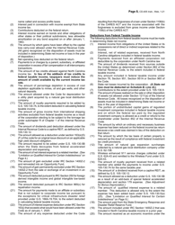 Instructions for Form CD-405 C-Corporation Tax Return - North Carolina, Page 8