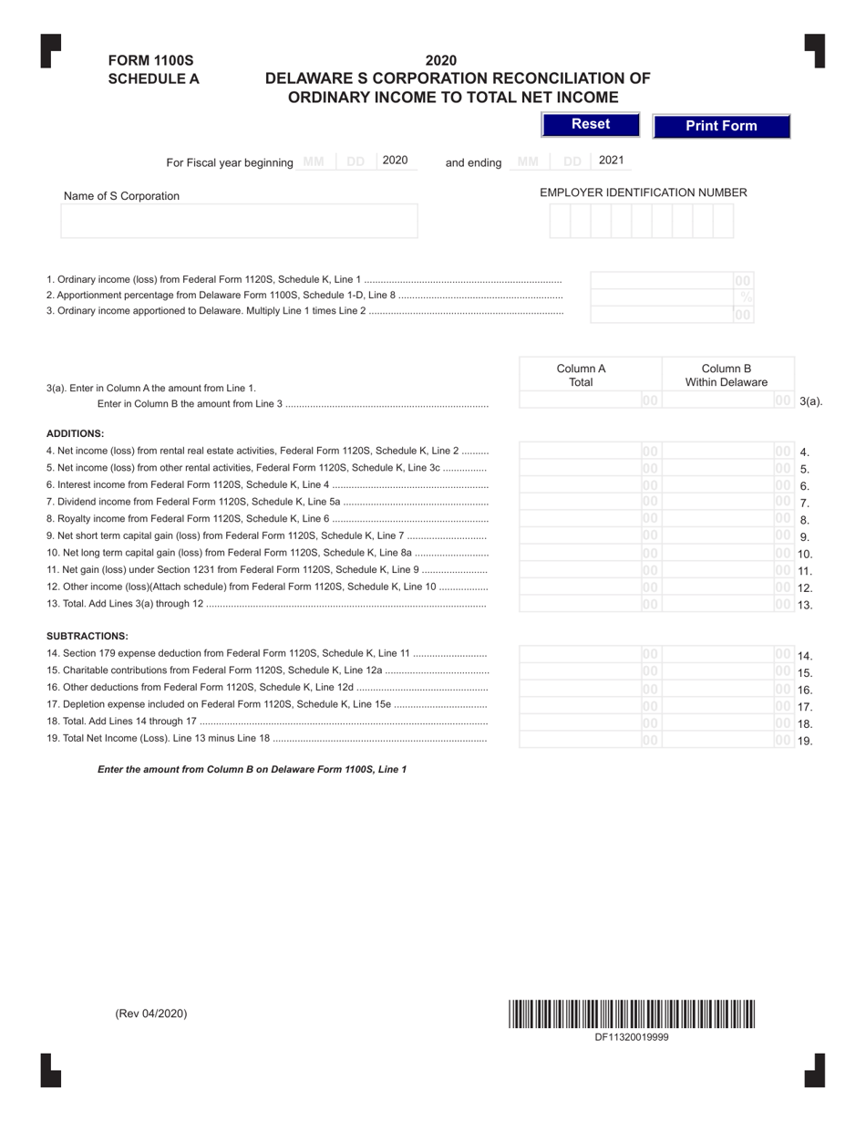 form-1100s-schedule-a-download-fillable-pdf-or-fill-online-delaware-s