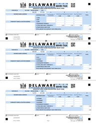 Form MHR-TAX Manufactured Home Relocation Trust Fund - Delaware, Page 2