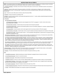 AU Form 55 Initial Appointment as a Civilian Faculty Member, Page 3