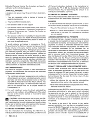 Instructions for Form REV-414 (I), PA-40 ES (I) - Pennsylvania, Page 2