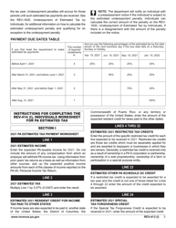 Instructions for Form REV-414 (I), PA-40 ES (I) - Pennsylvania, Page 3