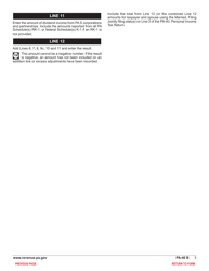 Form PA-40 Schedule B &quot;Dividend Income&quot; - Pennsylvania, Page 5