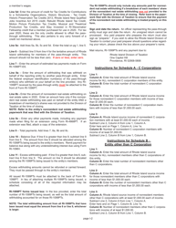 Instructions for Form RI-1096PT Pass-Through Withholding Return and Transmittal - Rhode Island, Page 2