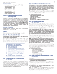 Instructions for Form TC-20 Schedule A, B, C, D, E, H, J, M - Utah, Page 11