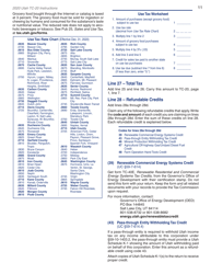 Instructions for Form TC-20 Schedule A, B, C, D, E, H, J, M - Utah, Page 13