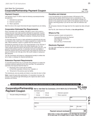 Instructions for Form TC-20 Schedule A, B, C, D, E, H, J, M - Utah, Page 27