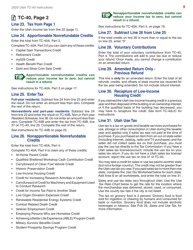 Instructions for Form TC-40 Utah Individual Income Tax Return - Utah, Page 11