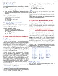 Instructions for Form TC-40 Utah Individual Income Tax Return - Utah, Page 16