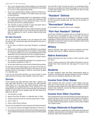 Instructions for Form TC-40 Utah Individual Income Tax Return - Utah, Page 6