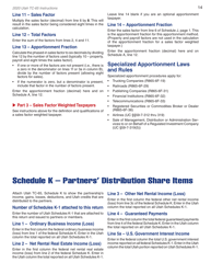 Instructions for Form TC-65 Utah Partnership/Limited Liability Partnership/ Limited Liability Company Return - Utah, Page 16
