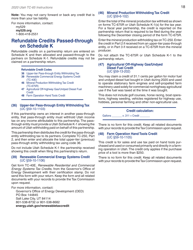 Instructions for Form TC-65 Utah Partnership/Limited Liability Partnership/ Limited Liability Company Return - Utah, Page 20