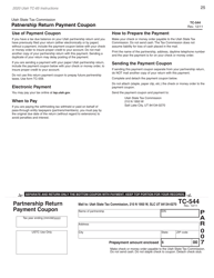 Instructions for Form TC-65 Utah Partnership/Limited Liability Partnership/ Limited Liability Company Return - Utah, Page 27