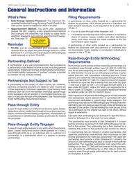 Instructions for Form TC-65 Utah Partnership/Limited Liability Partnership/ Limited Liability Company Return - Utah, Page 3