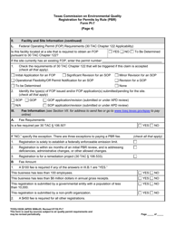 Form TCEQ-10228 (PI-7) Registration for Permits by Rule (Pbr) - Texas, Page 14