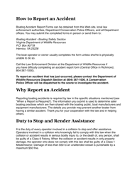 Virginia Boating Incident Report - Virginia, Page 2