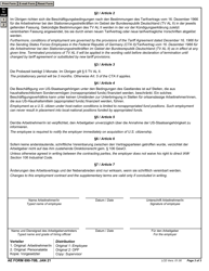 AE Form 690-70B Employment Contract (English/German), Page 3