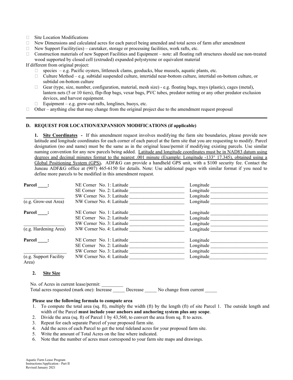 Alaska Joint-Agency Amendment Request Form - Fill Out, Sign Online and ...