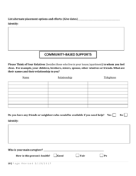 Form DHS-8506 Mfp Assessment and Personal History - Arkansas, Page 10