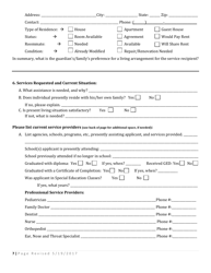 Form DHS-8506 Mfp Assessment and Personal History - Arkansas, Page 7