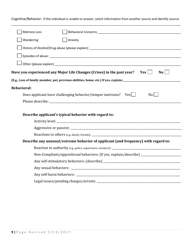 Form DHS-8506 Mfp Assessment and Personal History - Arkansas, Page 9
