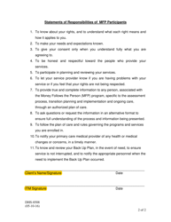 Form DHS-8508 Statement of Rights &amp; Responsibilities of Mfp Participants - Arkansas, Page 2