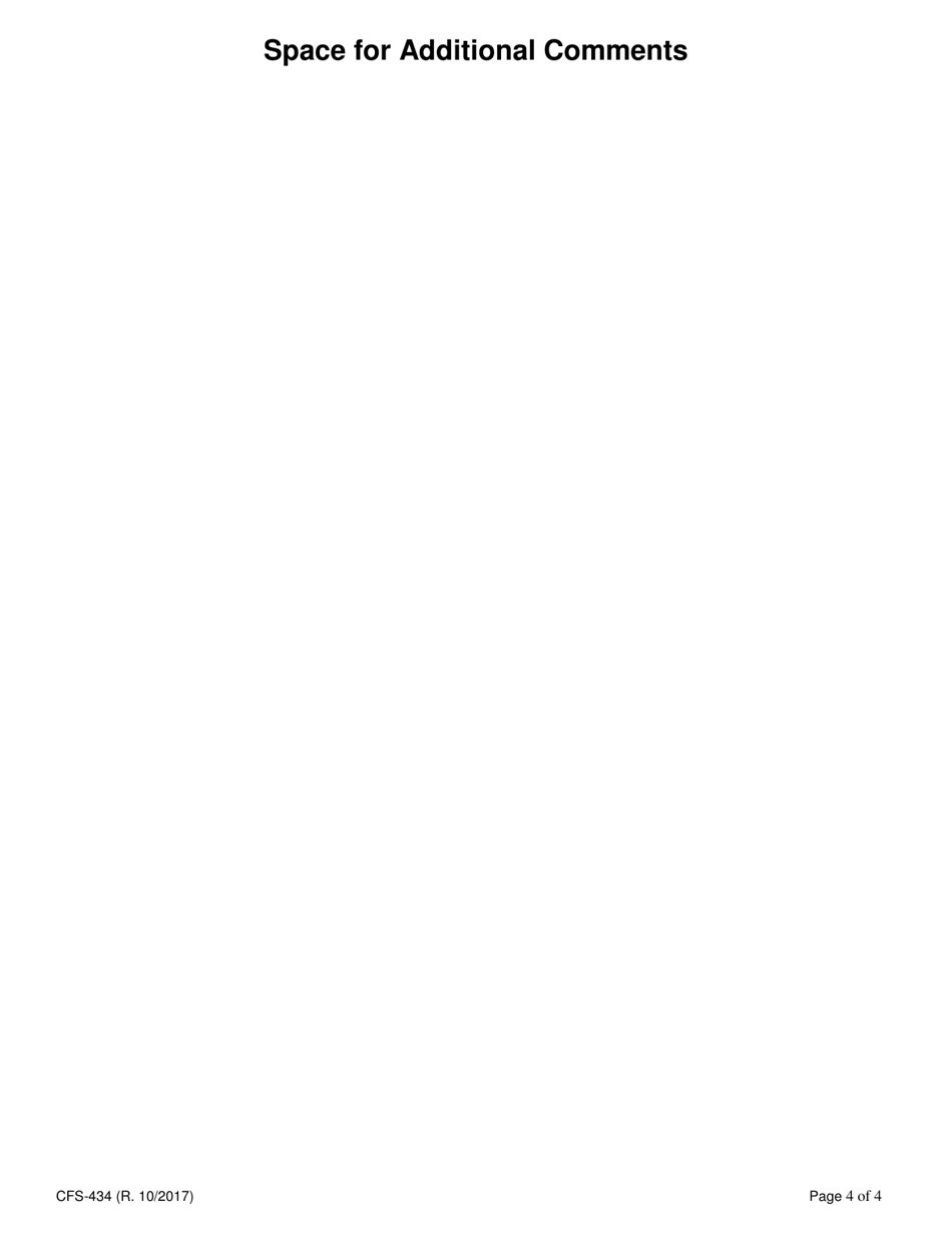 Form CFS-434 Mutual Consent Voluntary Adoption Registry - Arkansas, Page 4