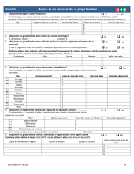Formulario DCO-0004 Solicitud Para Beneficios De Snap, Atencion De Salud (Health Care) Y Tea/Rca - Arkansas (Spanish), Page 14