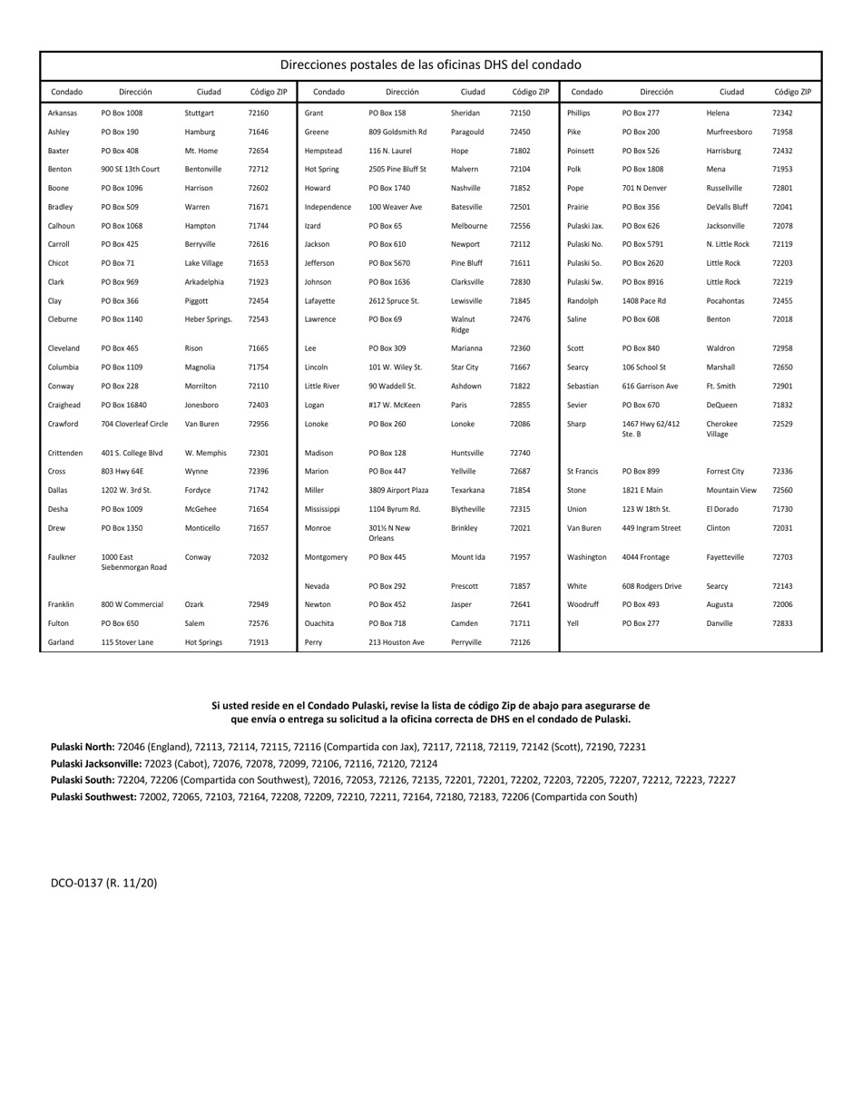 Formulario DCO-0004 Solicitud Para Beneficios De Snap, Atencion De Salud (Health Care) Y Tea / Rca - Arkansas (Spanish), Page 31