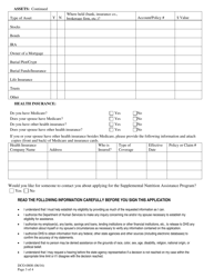 Form DCO-0808 Application for Medicare Savings for Qualified Beneficiaries - Arseniors, Qmb, Smb, Qi-1 - Arkansas, Page 3