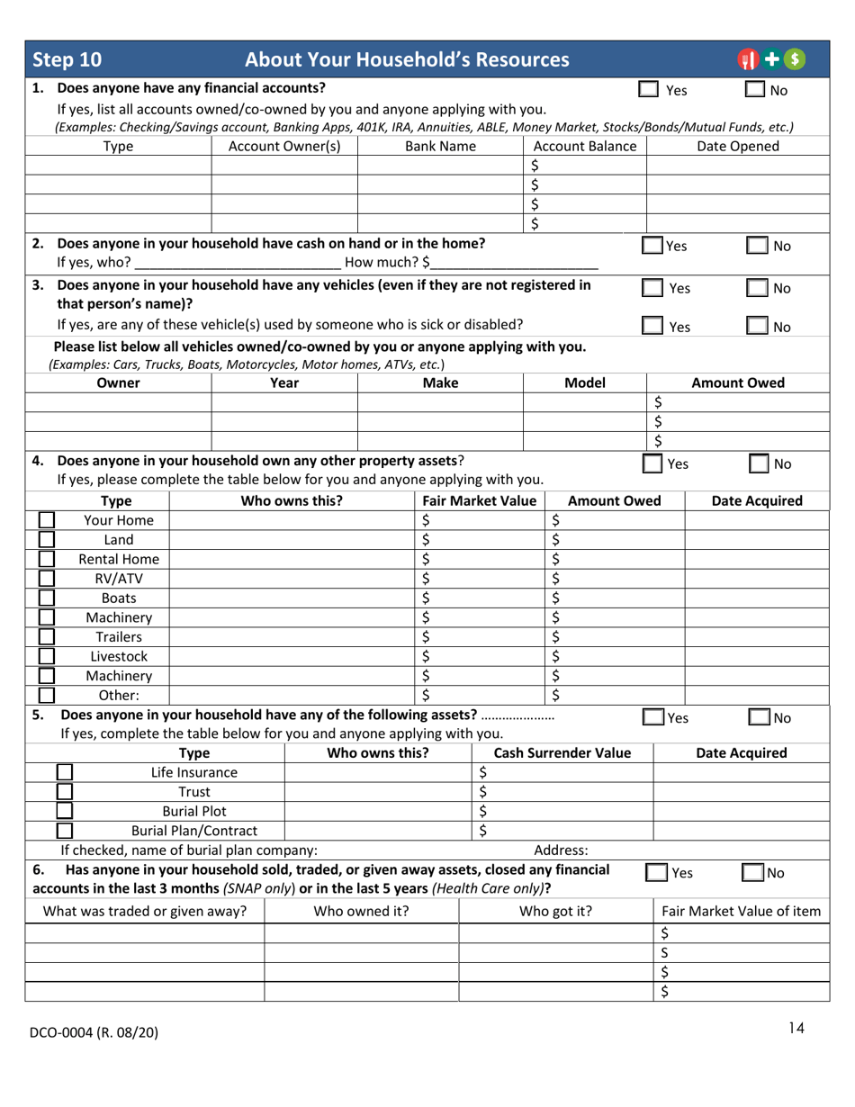 Form Dco 0004 Fill Out Sign Online And Download Fillable Pdf Arkansas Templateroller 4795