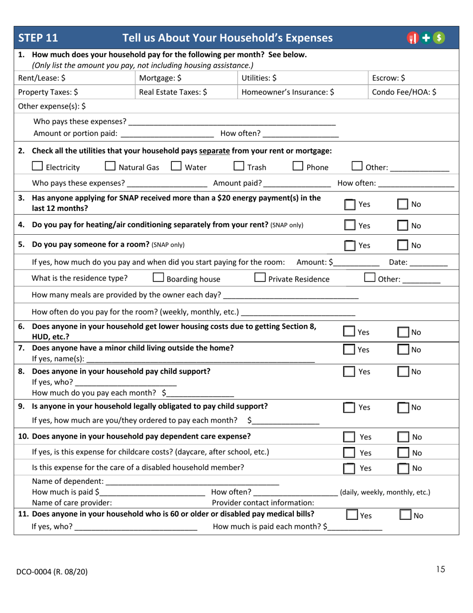 Form Dco 0004 Fill Out Sign Online And Download Fillable Pdf Arkansas Templateroller 7783
