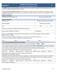 Form DCO-0004 Application for Snap, Health Care, and Tea/Rca Benefits - Arkansas, Page 18