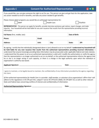 Form DCO-0004 Application for Snap, Health Care, and Tea/Rca Benefits - Arkansas, Page 21