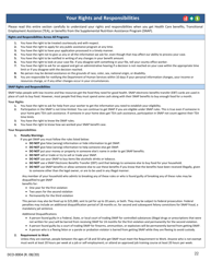 Form DCO-0004 Application for Snap, Health Care, and Tea/Rca Benefits - Arkansas, Page 22