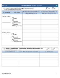 Form DCO-0004 Application for Snap, Health Care, and Tea/Rca Benefits - Arkansas, Page 9