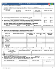 Form DCO-0004 Application for Snap, Health Care, and Tea-Rca - Arkansas (Marshallese), Page 14