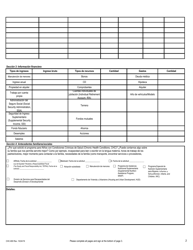 Formulario CHC-800 Solicitud De Programa Para Ninos Con Condiciones Cronicas De Salud (Chc) - Arkansas (Spanish), Page 2