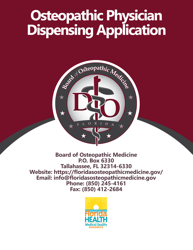 Document preview: Form DH-MQA1242 Osteopathic Physician Dispensing Registration - Florida