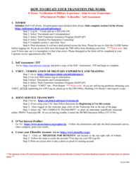 Retiree Transition Readiness Checklist - Hawaii, Page 2