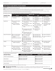 Change Request Form for Employees - California, Page 3