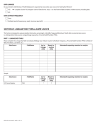 Form HLTH5426 Health Data Request - British Columbia, Canada, Page 11