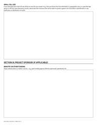 Form HLTH5426 Health Data Request - British Columbia, Canada, Page 6