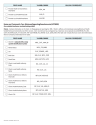 Form HLTH5502 Health Authority Application for Data for Evaluation and Planning Purposes From the Ministry of Health - Home and Community Care Data File - British Columbia, Canada, Page 3
