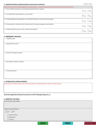 Form HLTH4635 Application Release Assessment - British Columbia, Canada, Page 2