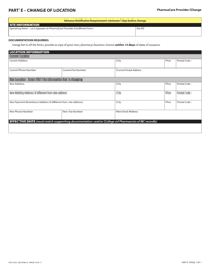 Form HLTH5433 Pharmacare Provider Change - British Columbia, Canada, Page 10