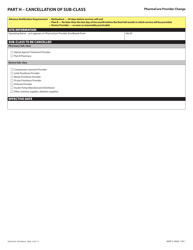 Form HLTH5433 Pharmacare Provider Change - British Columbia, Canada, Page 13