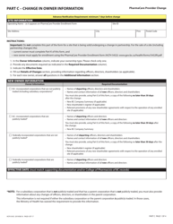 Form HLTH5433 Pharmacare Provider Change - British Columbia, Canada, Page 4