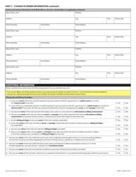 Form HLTH5433 Pharmacare Provider Change - British Columbia, Canada, Page 6
